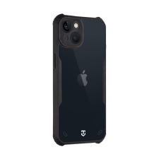Tactical Quantum Stealth Apple iPhone 13 hátlap tok, átlátszó/fekete tok és táska