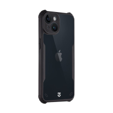 Tactical Quantum Stealth Apple iPhone 14 hátlap tok, átlátszó/fekete tok és táska