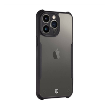 Tactical Quantum Stealth Apple iPhone 14 Pro Max hátlap tok, átlátszó/fekete tok és táska
