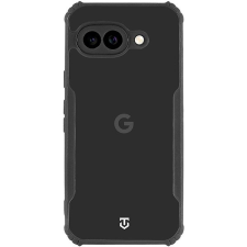 Tactical Quantum Stealth Google Pixel 9a átlátszó / fekete tok tok és táska