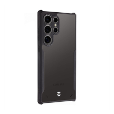 Tactical Quantum Stealth Samsung Galaxy S24 Ultra hátlap tok, átlátszó/fekete tok és táska