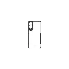 Tactical Quantum Stealth Samsung Galaxy S25 Edge hátlap tok, átlátszó/fekete tok és táska