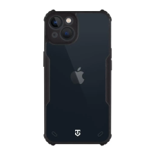 Tactical Quantum Stealth tok Apple iPhone 13 készülékhez, átlátszó/fekete (900408) tok és táska