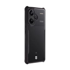 Tactical Quantum Stealth Xiaomi Redmi Note 13 Pro+ 5G hátlap tok, átlátszó / fekete tok és táska
