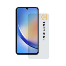 Tactical Taktikai üveg pajzs 2.5D sklo pro Samsung Galaxy A34 5G Tiszta tok és táska