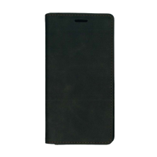 Tactical Telefontok Samsung Galaxy A03 (A035F) - Tactical Xproof fekete szilikon keretes mágneses könyvtok tok és táska