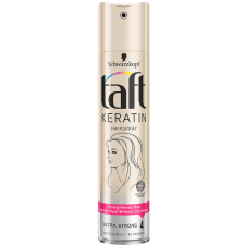Taft hajlakk keratin complete ultra strong 4 250ml hajformázó
