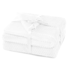  Takarăł SHLEEPY szín fehér jacquard dombornyomott stílus klasszikus 70x150 lakástextília