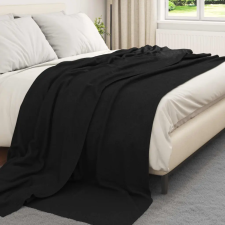  Takarók 6 pcs Fekete 270 x 240 cm Gyapjú lakástextília