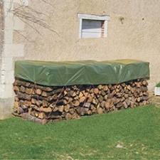 Takaróponyva PROTEX WOOD (4x6m) vízhatlan, zöld kerti bútor