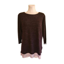  Takko sötét szürke vékony női pulóver (méret: L) női pulóver, kardigán