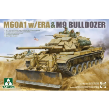  Takom M60A1 w/ERA&M9 BULLDOZER 1:35 (TAK2142) makett