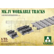  Takom Mk IV Cement Free Workable Tracks 1:35 (TAK2008X) makett