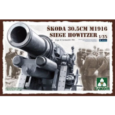  Takom Skoda 30,5cm M1916 Siege Howitzer 1:35 (TAK2011) makett