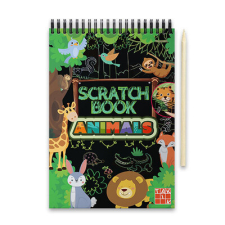 TAKTIK Vydavateľstvo, s.r.o. Scratch book - Állatok gyermek- és ifjúsági könyv