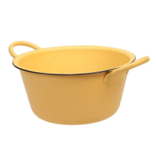  Tál kerek, füllel 21,5x10 cm dekorációs kellék