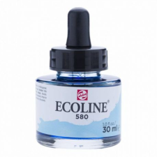 Talens Akvarellfesték koncentrátum 580, Talens Ecoline Liquid Watercolour / Pastel Blue - (30 ml) akrilfesték