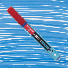 Talens Amsterdam akril filctoll, M - 517, king's blue filctoll, marker