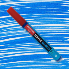 Talens Amsterdam akril filctoll, M - 570, phthalo blue filctoll, marker