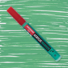Talens Amsterdam akril filctoll, M - 615, emerald green filctoll, marker