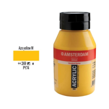 Talens Amsterdam akrilfesték, 1000 ml - 269, azo yellow medium akrilfesték