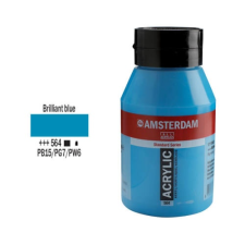 Talens Amsterdam akrilfesték, 1000 ml - 564, brilliant blue akrilfesték