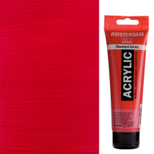 Talens Amsterdam akrilfesték, 120 ml - 317, transparent red medium akrilfesték