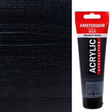 Talens Amsterdam akrilfesték, 120 ml - 850, metallic black akrilfesték
