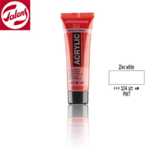 Talens Amsterdam akrilfesték, 20 ml - 104, zinc white akrilfesték