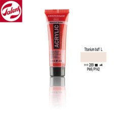 Talens Amsterdam akrilfesték, 20 ml - 289, titanium buff light akrilfesték