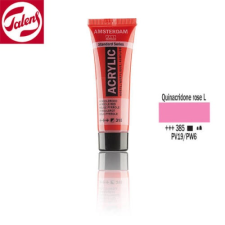 Talens Amsterdam akrilfesték, 20 ml - 385, quinacridone rose light akrilfesték