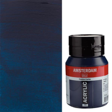 Talens Amsterdam akrilfesték, 500 ml - 566, prussian blue (phthalo) akrilfesték