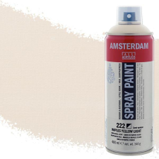 Talens Amsterdam vízbázisú akrilfesték spray, 400 ml - 222, naples yellow light akrilfesték