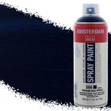 Talens Amsterdam vízbázisú akrilfesték spray, 400 ml - 566, prussian blue (phthalo) akrilfesték