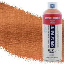 Talens Amsterdam vízbázisú akrilfesték spray, 400 ml - 811, bronze akrilfesték