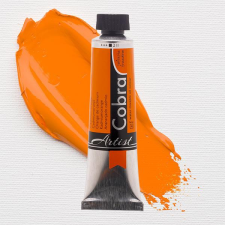 Talens Cobra vizes olajfesték, 40 ml - 211, cadmium orange hobbifesték