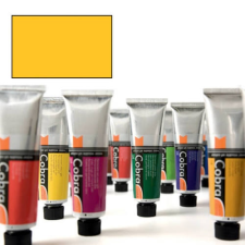 Talens Cobra vizes olajfesték, 40 ml - 284, permanent yellow medium hobbifesték