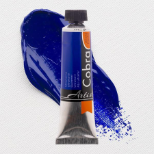 Talens Cobra vizes olajfesték, 40 ml - 504, ultramarine hobbifesték