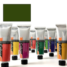 Talens Cobra vizes olajfesték, 40 ml - 620, olive green hobbifesték