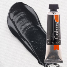 Talens Cobra vizes olajfesték, 40 ml - 702, lamp black hobbifesték