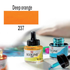 Talens Ecoline akvarellfesték koncentrátum, 30 ml - 237, deep orange akvarell