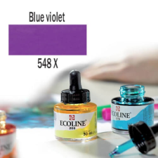 Talens Ecoline akvarellfesték koncentrátum, 30 ml - 548, blue violet akvarell