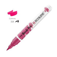 Talens Ecoline Brush Pen akvarell ecsetfilc - 318, carmine akvarell