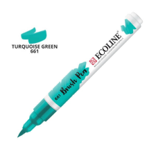 Talens Ecoline Brush Pen akvarell ecsetfilc - 661, turquoise green akvarell