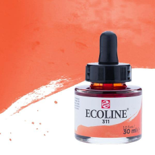 Talens Ecoline folyékony akvarell festék, 30 ml - 311, vermilion akvarell