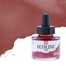  Talens Ecoline folyékony akvarell festék, 30 ml - 441, mahogany akvarell