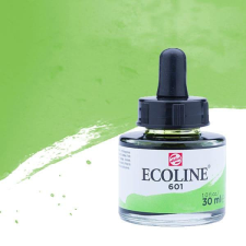 Talens Ecoline folyékony akvarell festék, 30 ml - 601, light green akvarell