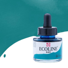 Talens Ecoline folyékony akvarell festék, 30 ml - 640, bluish green akvarell
