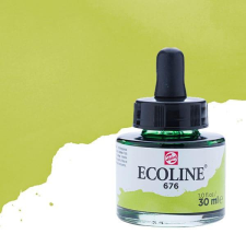 Talens Ecoline folyékony akvarell festék, 30 ml - 676, grass green akvarell