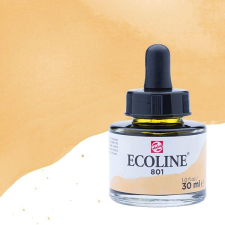 Talens Ecoline folyékony akvarell festék, 30 ml - 801, gold akvarell